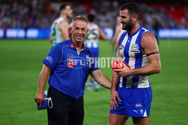 AFL 2025 Round 02 - North Melbourne v Melbourne - A-58053589