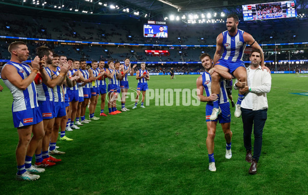 AFL 2025 Round 02 - North Melbourne v Melbourne - A-58053634