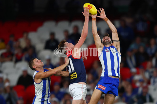 AFL 2025 Round 02 - North Melbourne v Melbourne - A-58053688