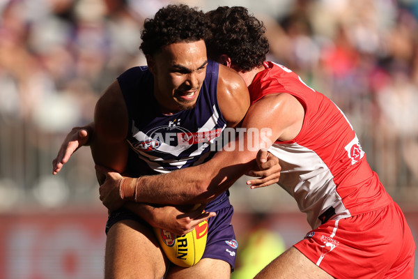 AFL 2025 Round 02 - Fremantle v Sydney - A-58058576