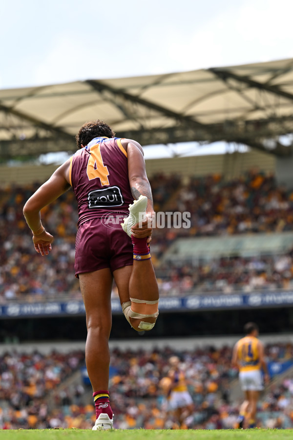 AFL 2025 Round 02 - Brisbane v West Coast - A-58060385