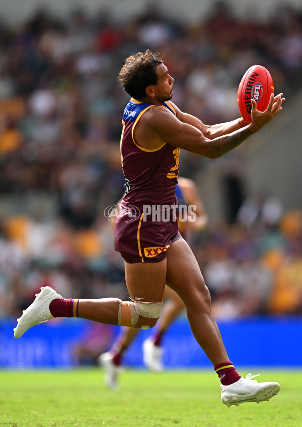 AFL 2025 Round 02 - Brisbane v West Coast - A-58060679