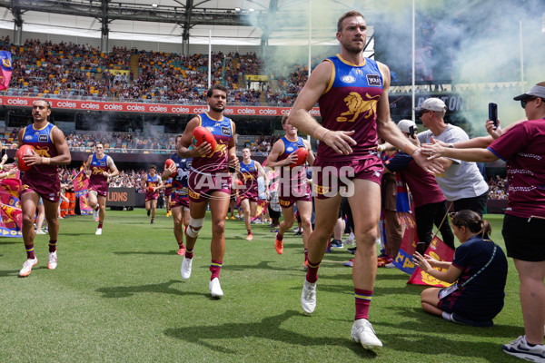 AFL 2025 Round 02 - Brisbane v West Coast - A-58065650