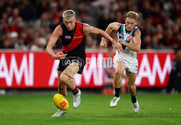 AFL 2025 Round 03 - Essendon v Port Adelaide - A-58153375