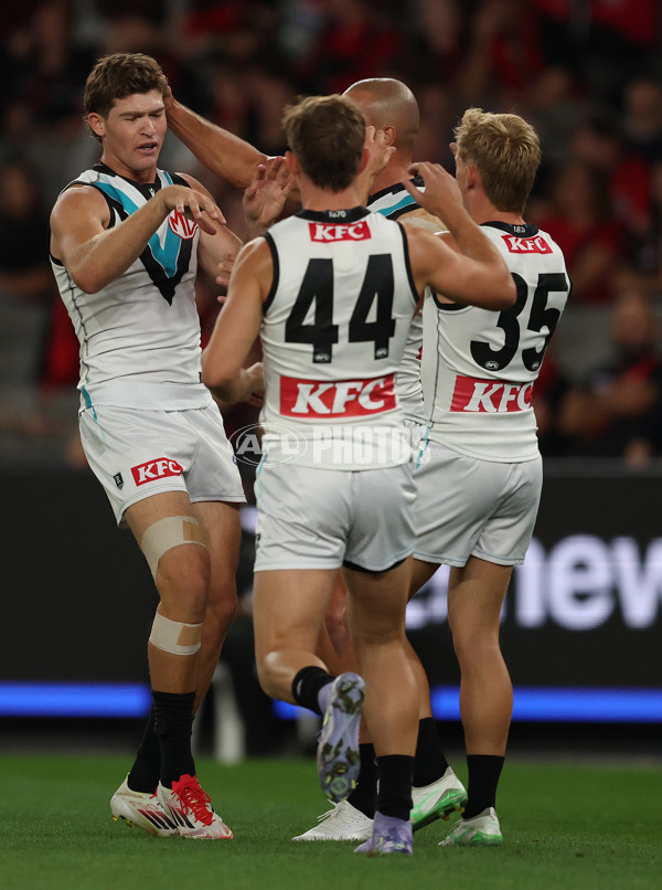 AFL 2025 Round 03 - Essendon v Port Adelaide - A-58154294