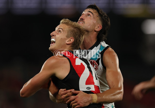 AFL 2025 Round 03 - Essendon v Port Adelaide - A-58154339