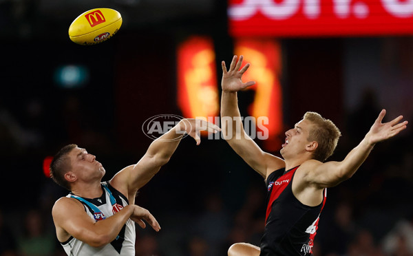AFL 2025 Round 03 - Essendon v Port Adelaide - A-58154345