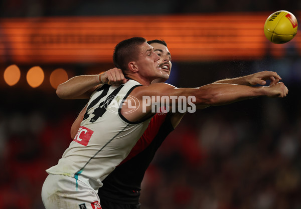 AFL 2025 Round 03 - Essendon v Port Adelaide - A-58154356