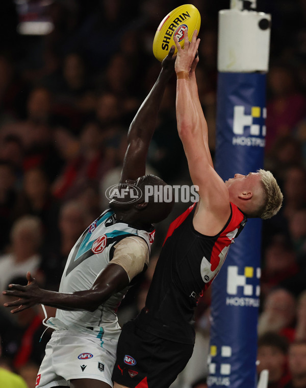 AFL 2025 Round 03 - Essendon v Port Adelaide - A-58154368