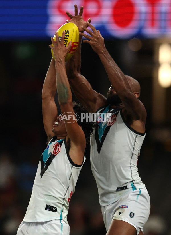 AFL 2025 Round 03 - Essendon v Port Adelaide - A-58154372