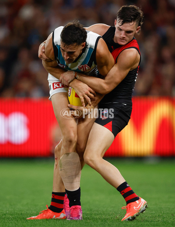 AFL 2025 Round 03 - Essendon v Port Adelaide - A-58154381