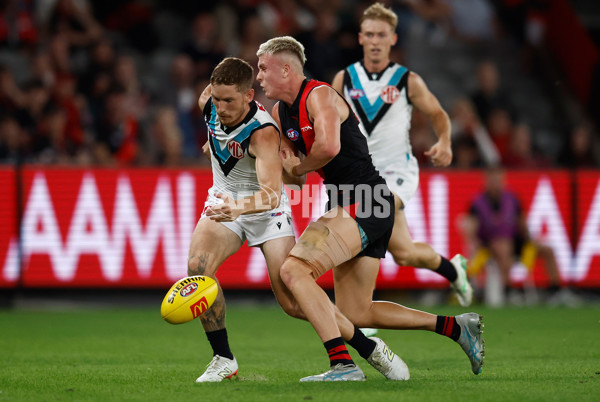 AFL 2025 Round 03 - Essendon v Port Adelaide - A-58155805