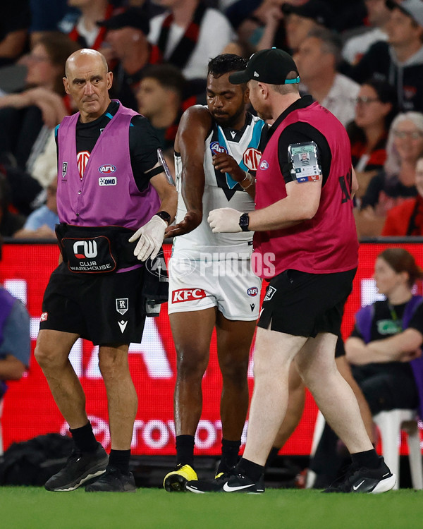 AFL 2025 Round 03 - Essendon v Port Adelaide - A-58155839
