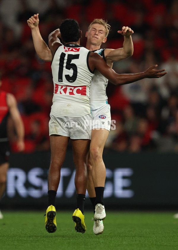 AFL 2025 Round 03 - Essendon v Port Adelaide - A-58155878