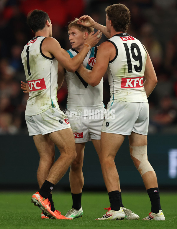 AFL 2025 Round 03 - Essendon v Port Adelaide - A-58155882