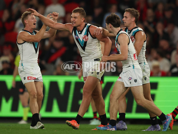 AFL 2025 Round 03 - Essendon v Port Adelaide - A-58157159