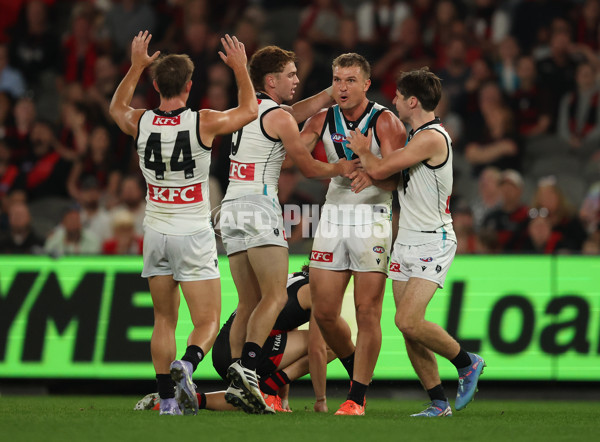 AFL 2025 Round 03 - Essendon v Port Adelaide - A-58157160
