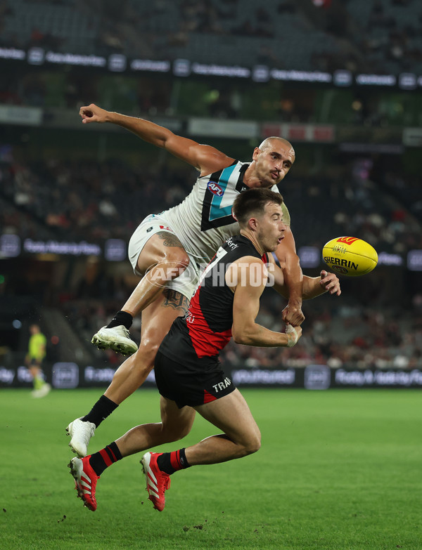 AFL 2025 Round 03 - Essendon v Port Adelaide - A-58157171
