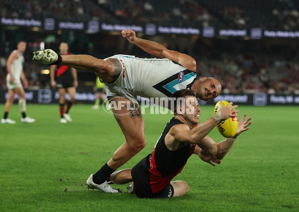 AFL 2025 Round 03 - Essendon v Port Adelaide - A-58157174