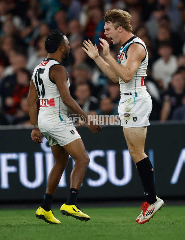 AFL 2025 Round 03 - Essendon v Port Adelaide - A-58157186