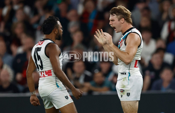 AFL 2025 Round 03 - Essendon v Port Adelaide - A-58157187