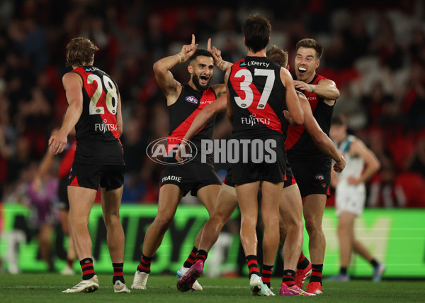 AFL 2025 Round 03 - Essendon v Port Adelaide - A-58157201