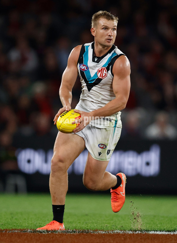 AFL 2025 Round 03 - Essendon v Port Adelaide - A-58162077