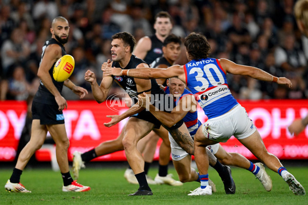 AFL 2025 Round 03 - Carlton v Western Bulldogs - A-58164384