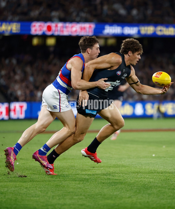 AFL 2025 Round 03 - Carlton v Western Bulldogs - A-58167631