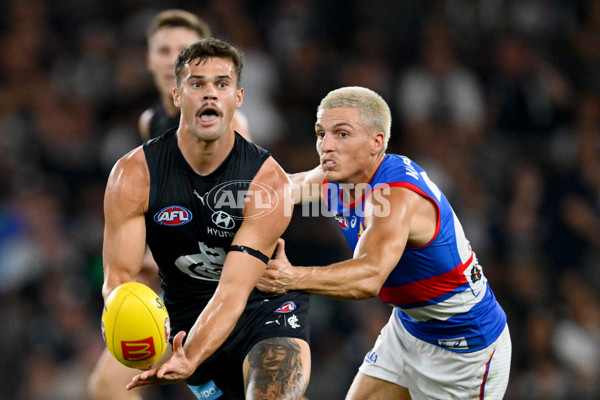 AFL 2025 Round 03 - Carlton v Western Bulldogs - A-58167700
