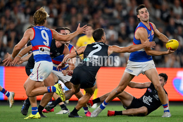 AFL 2025 Round 03 - Carlton v Western Bulldogs - A-58173414