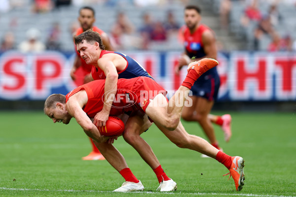AFL 2025 Round 03 - Melbourne v Gold Coast - A-58185429