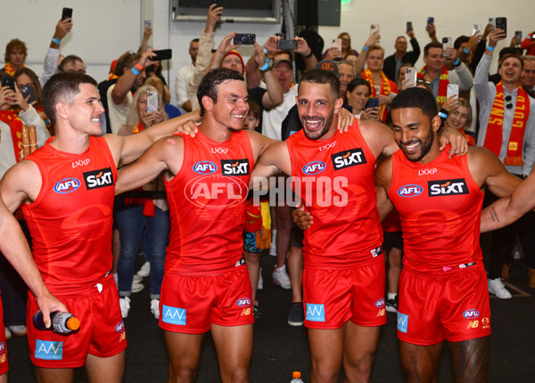 AFL 2025 Round 03 - Melbourne v Gold Coast - A-58188053