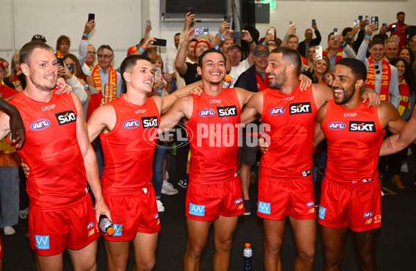 AFL 2025 Round 03 - Melbourne v Gold Coast - A-58188438