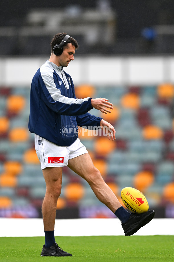 AFL 2025 Round 03 - Brisbane v Geelong - A-58191854