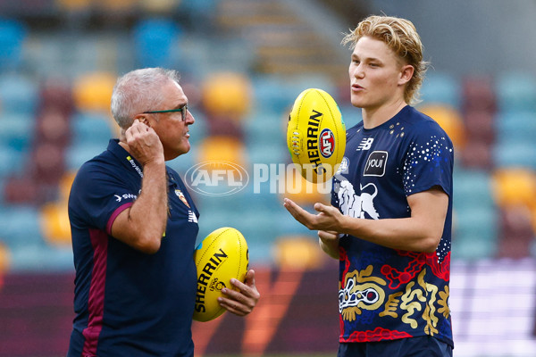 AFL 2025 Round 03 - Brisbane v Geelong - A-58196919