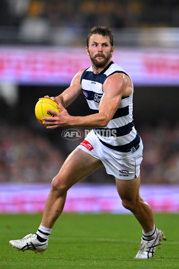 AFL 2025 Round 03 - Brisbane v Geelong - A-58199265