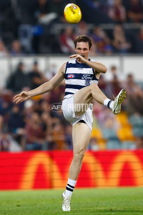 AFL 2025 Round 03 - Brisbane v Geelong - A-58199285