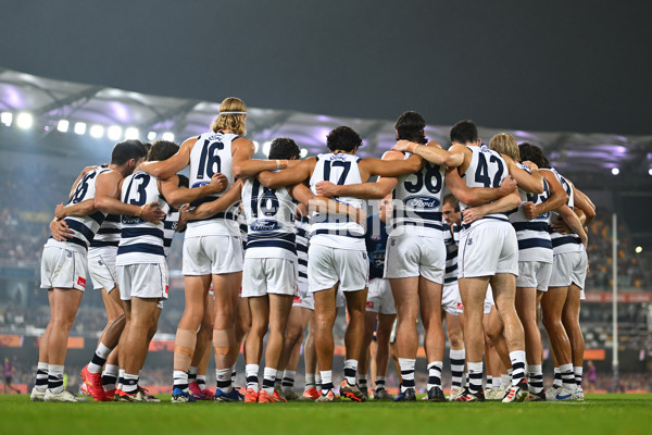 AFL 2025 Round 03 - Brisbane v Geelong - A-58200144