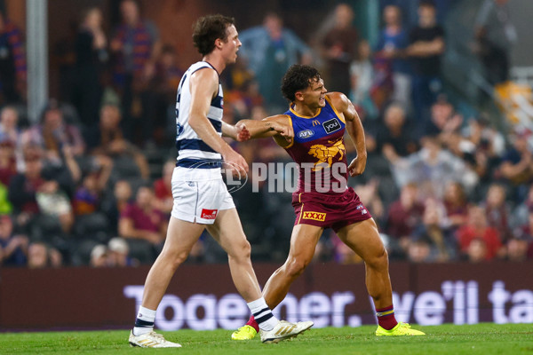 AFL 2025 Round 03 - Brisbane v Geelong - A-58200202