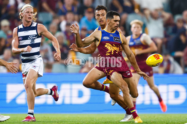 AFL 2025 Round 03 - Brisbane v Geelong - A-58200206