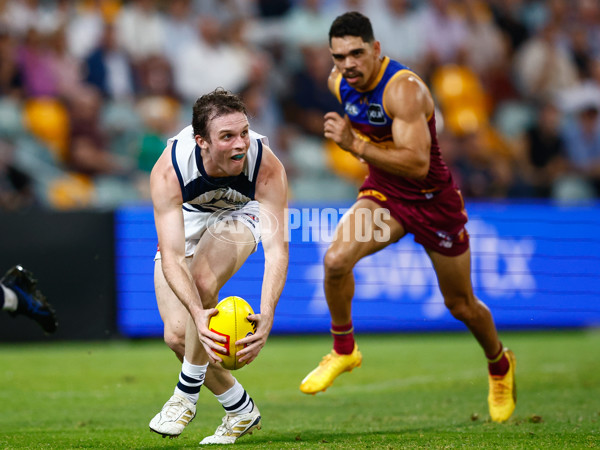 AFL 2025 Round 03 - Brisbane v Geelong - A-58202169