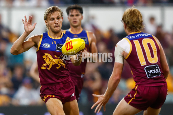 AFL 2025 Round 03 - Brisbane v Geelong - A-58202170