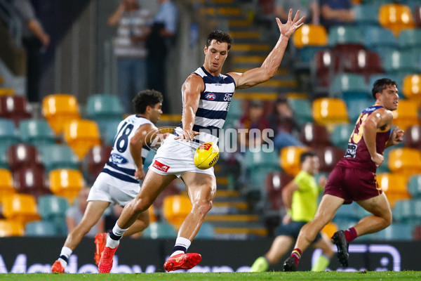 AFL 2025 Round 03 - Brisbane v Geelong - A-58202171