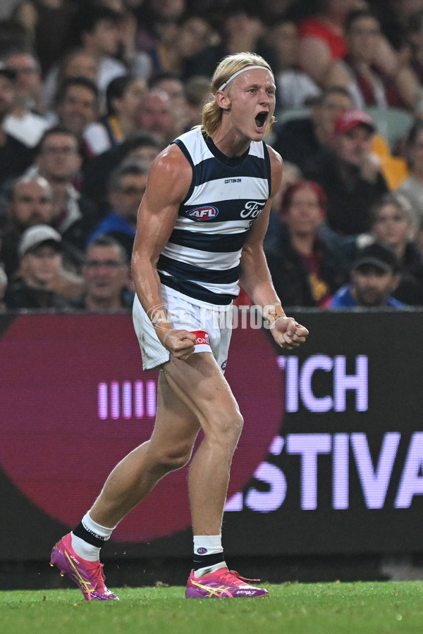 AFL 2025 Round 03 - Brisbane v Geelong - A-58202201