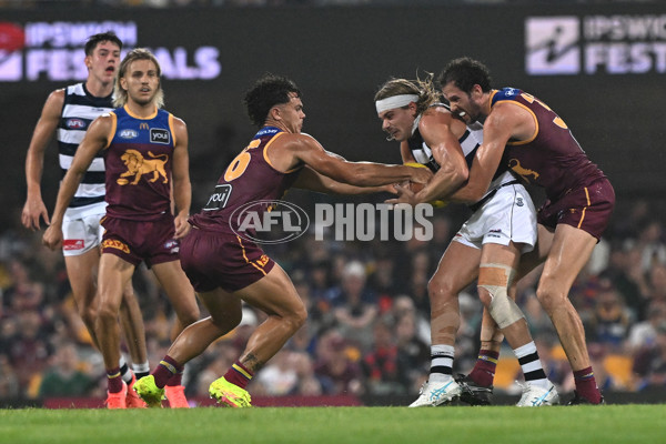AFL 2025 Round 03 - Brisbane v Geelong - A-58202207
