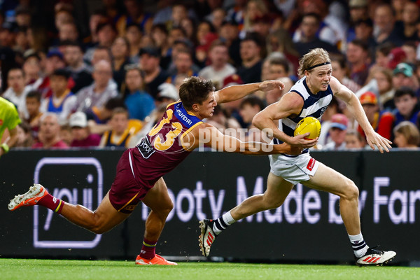 AFL 2025 Round 03 - Brisbane v Geelong - A-58202244