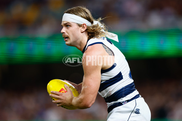 AFL 2025 Round 03 - Brisbane v Geelong - A-58202722