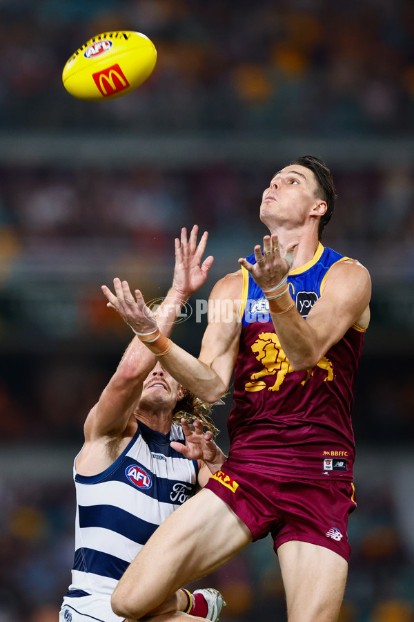 AFL 2025 Round 03 - Brisbane v Geelong - A-58202725