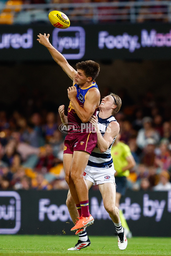AFL 2025 Round 03 - Brisbane v Geelong - A-58202728